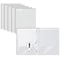 Better Office Products 2 Pocket Glossy Laminated Paper Folders Portfolio With Prongs, Letter Size, White, 25PK 84289 - alternate 1